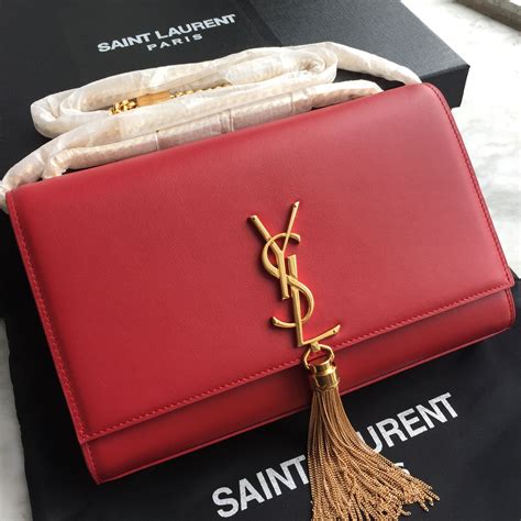 red ysl bag second hand|authentic YSL handbags on sale.